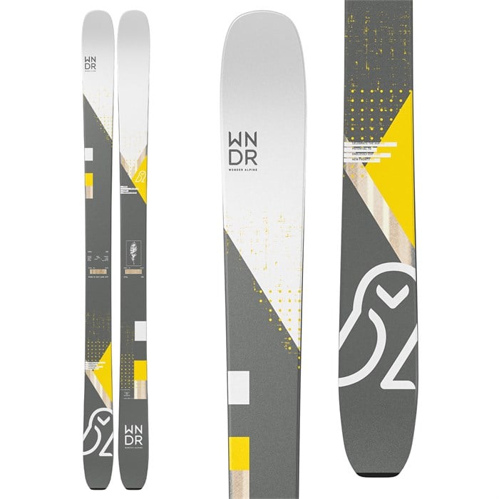 WNDR Alpine - Vital 100 Reverse Camber Skis 2021