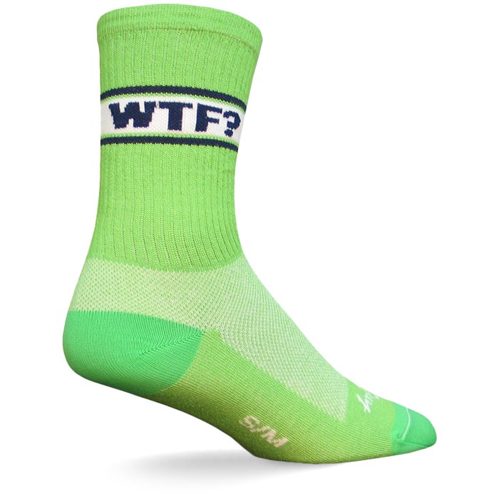 SockGuy - WTF? 6" Crew Socks