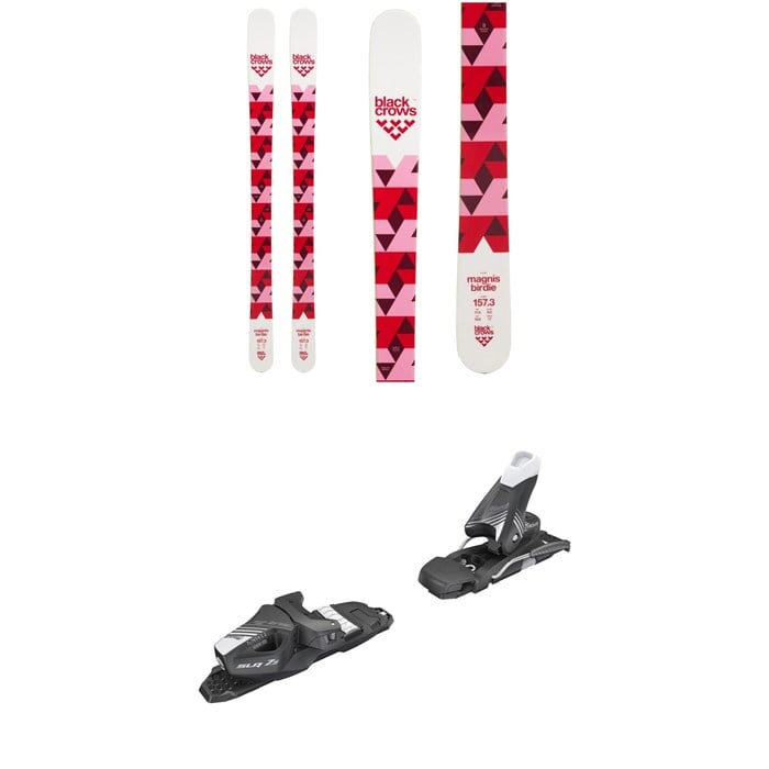 Black Crows - Magnis Birdie Skis - Girls' 2020 + Tyrolia SLR 7.5 AC Ski Bindings