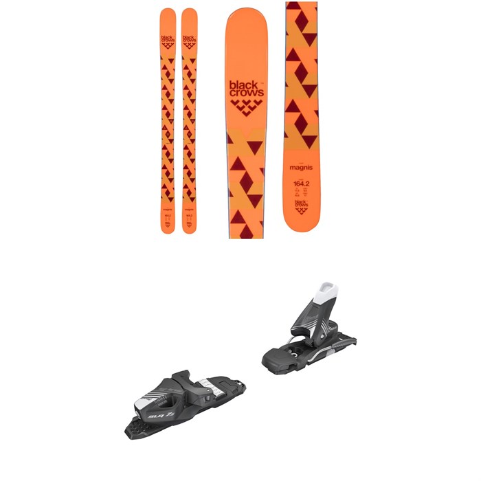 Black Crows - Magnis Skis - Big Boys' 2020 + Tyrolia SLR 7.5 AC Ski Bindings