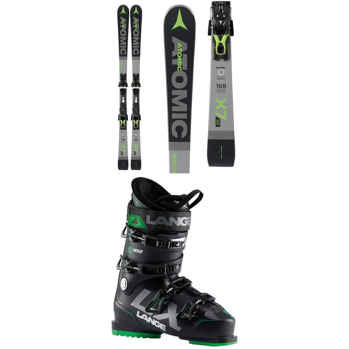 Atomic - Redster X7 WB Skis + FT 12 GW Bindings + Lange LX 100 Ski Boots 2020