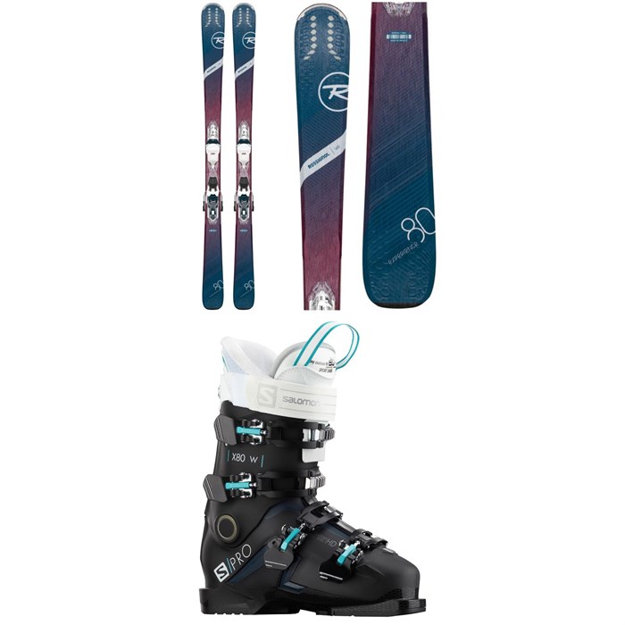 Rossignol - Experience 80 Ci W Skis + Xpress 11 Bindings + Salomon S/Pro X80 CS W Ski Boots - Women's 2020