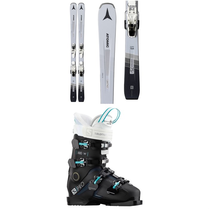 Atomic - Vantage 75 C W Skis + L 10 GW Bindings + Salomon S/Pro X80 CS W Ski Boots - Women's 2020