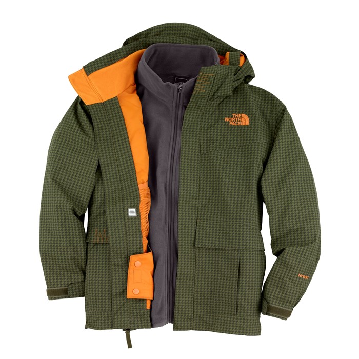 The North Face Houndstooth Belding Triclimate Jacket Boy s evo