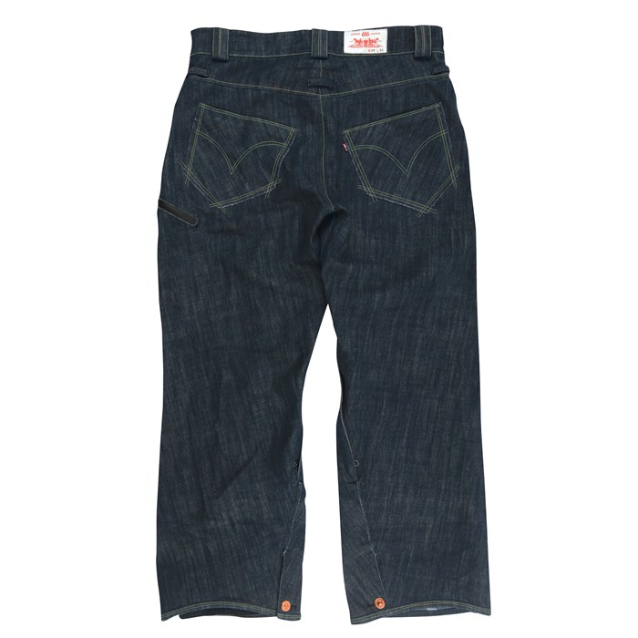 686×LEVIS スノーボードパンツ　514 デニム サイズL 686-times-levi-s-3-ply-514-