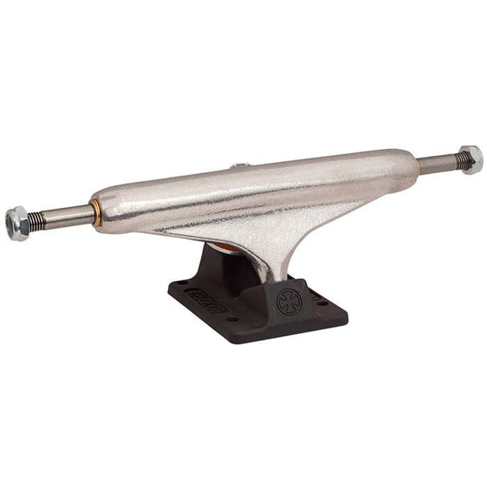 Independent - 144 Stage 11 Hollow Silver Ano Black Standard Skateboard Truck
