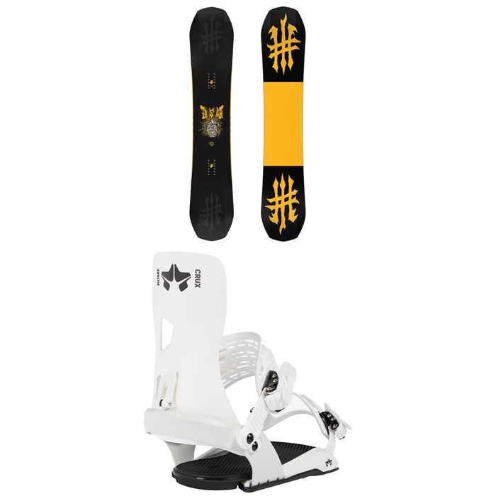 Lobster - Halldor Pro Snowboard + Rome Crux SE Snowboard Bindings 2020