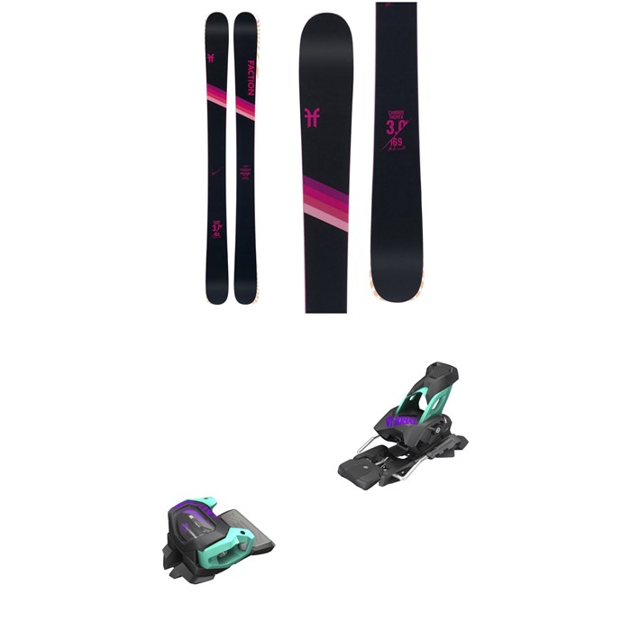Faction - Candide 3.0X Skis - Women's 2020 + Tyrolia evo Attack² 13 GW Bindings
