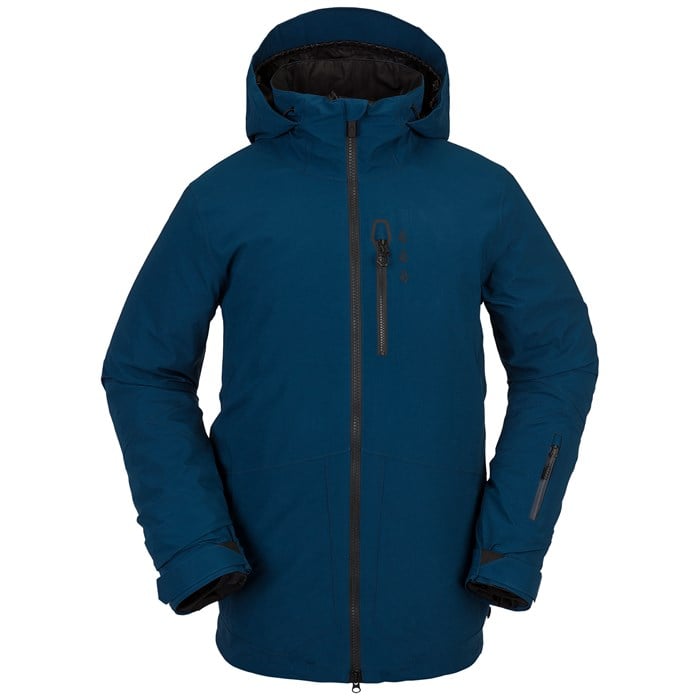 volcom snowboard jacket blue