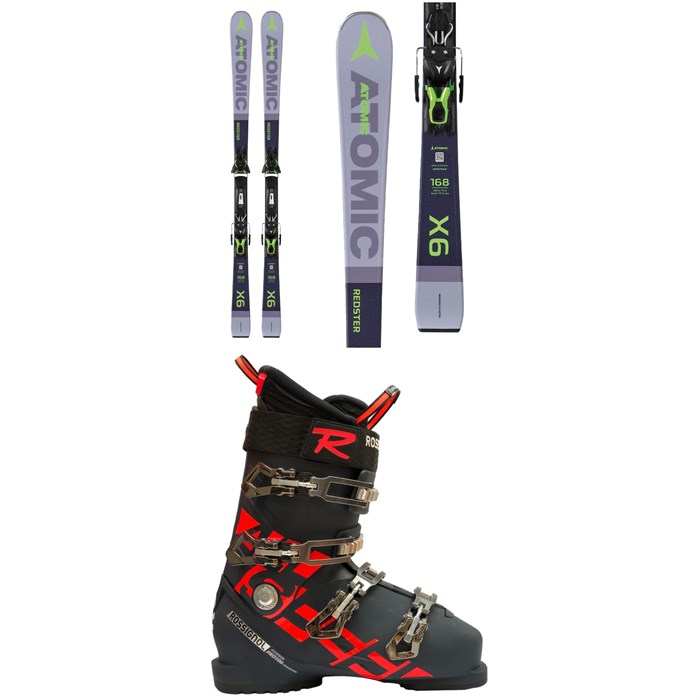 Atomic - Redster X6 Skis + FT 11 GW Bindings 2020 + Rossignol Allspeed Pro 100 Premium Ski Boots
