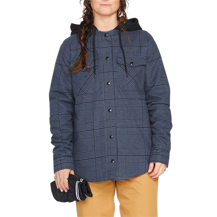 Volcom - Volcom Hooded Flannel Jacket - Women's