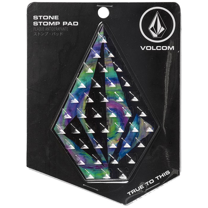Tapis Antidérapant Volcom Mini Stone Stomps Pour Snowboard - Noir, Matériau Dur - Accessoire Unisexe Adulte