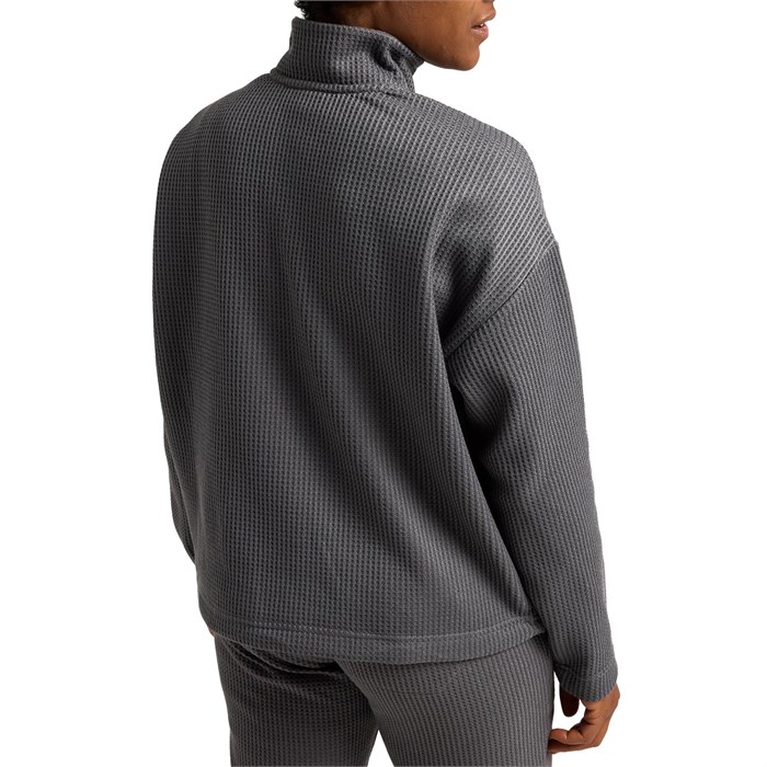 バートン Burton Amora Waffle モックk Neck Sweater レディース Sweaters Castlerock Women's Burton Amora Waffle Mock Neck Sweater – Dreamruns.com
