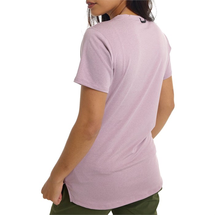 Burton Women's Timkey Short Sleeve Tee – Organic Cotton T-Shirt With Soft-Touch Logo - View #7