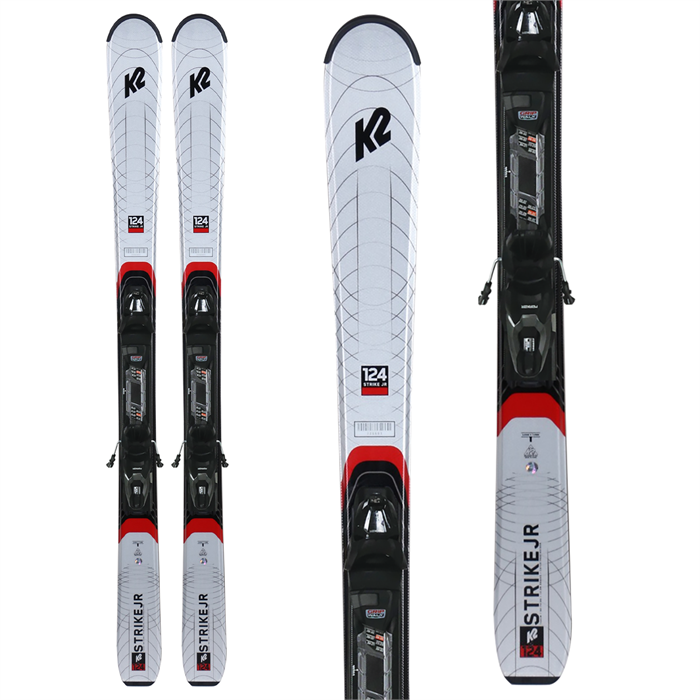 K2 Strike Jr Skis + FDT 4.5 Bindings Kids' 2021 evo