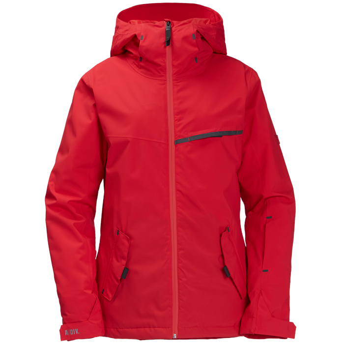 Women's Billabong Eclipse Jacket 2023 - X-Small Red | Polyester