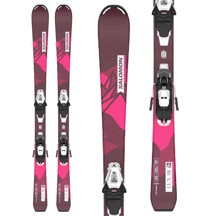 Salomon - Lux S Skis + C5 GW Bindings - Kids' 2024