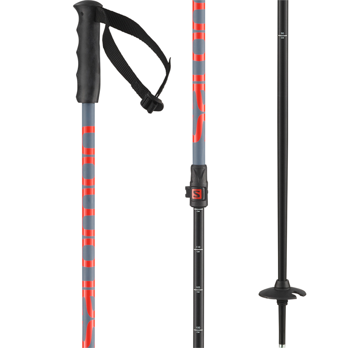 Salomon - MTN Jr Adjustable Ski Poles - Kids' 2023