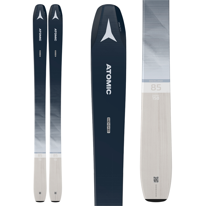 Atomic - Backland 85 W Skis + Hybrid 85 Skins - Women's 2022