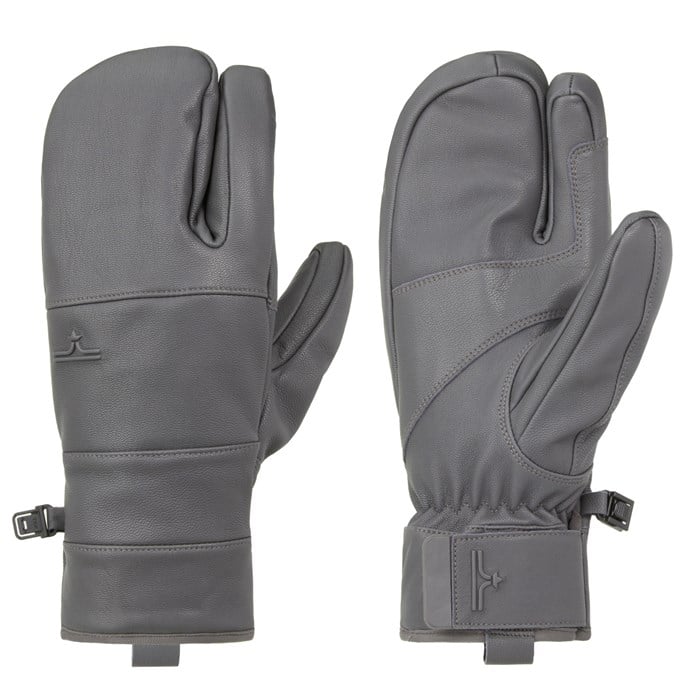 evo - Pagosa Leather 3-Finger Mittens
