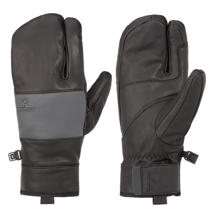 evo - Pagosa Leather 3-Finger Mittens