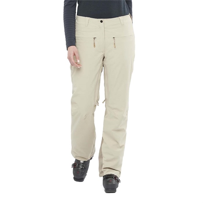  Salomon Women's Momentum Soft-Shell Pants, X-Small, Galet Grey  : Clothing, Shoes & Jewelry