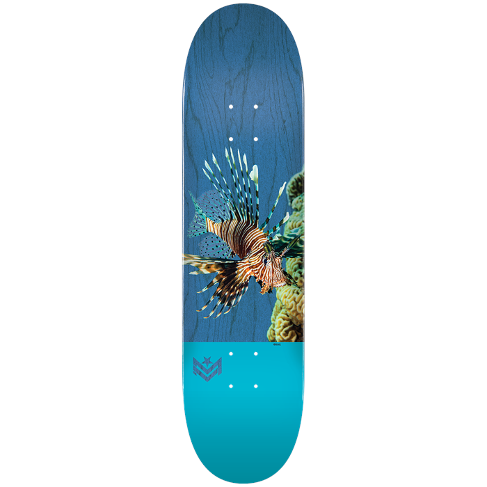 Mini Logo - Poison Lion Fish 7.75 Skateboard Deck