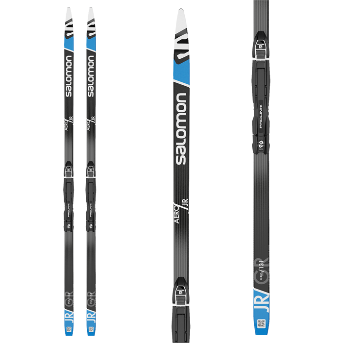 Salomon - Aero Grip Jr Cross Country Skis + Prolink Access Bindings - Kids' 2023