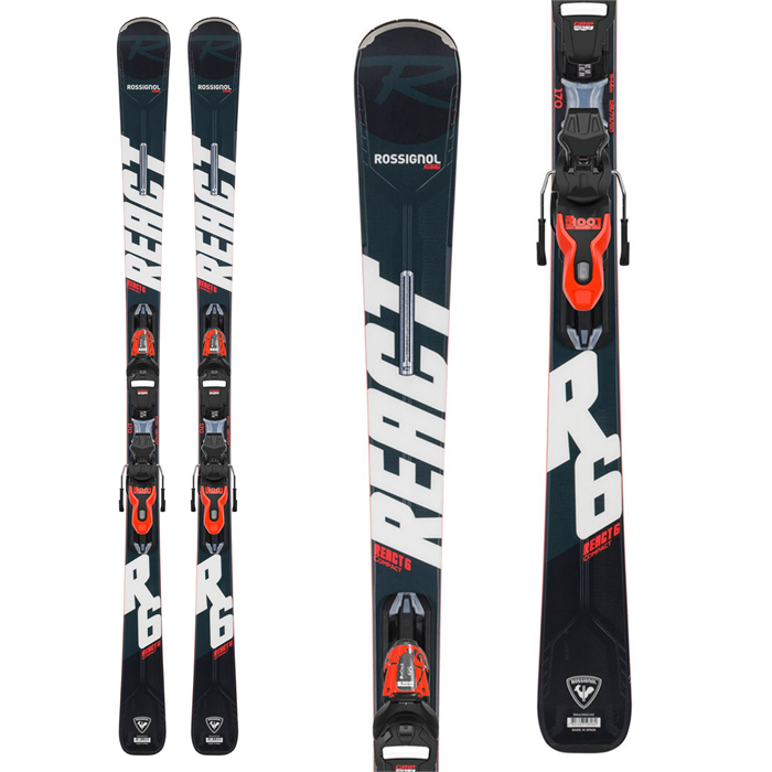Rossignol - React 6 Compact Skis + Xpress 11 GW Bindings 2022
