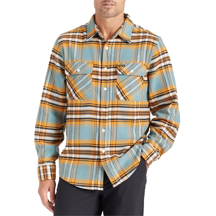 Brixton Bowery Stretch Long-Sleeve X Flannel | evo