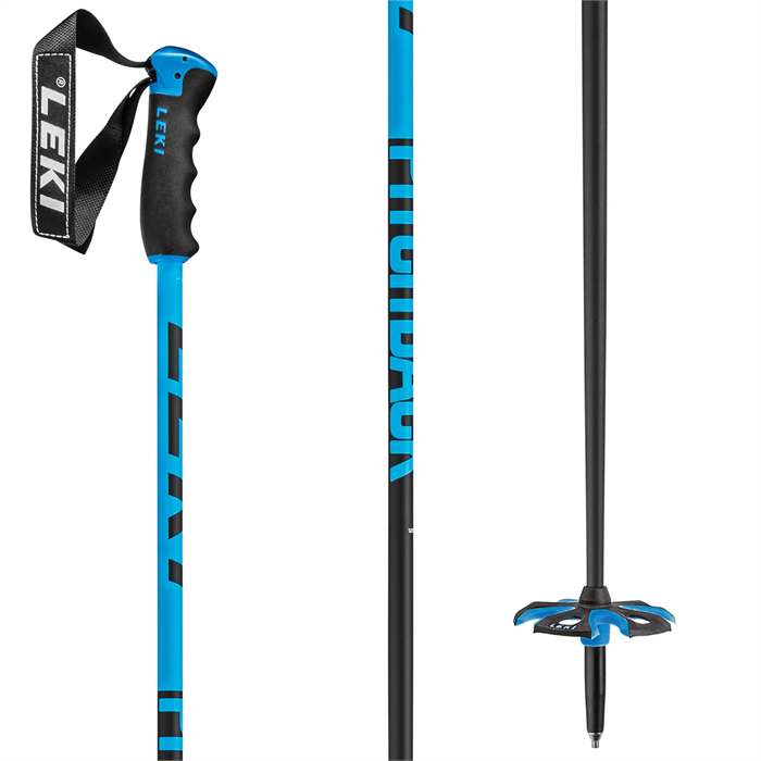 LEKI - Leki Pitch Black Ski Poles 2022