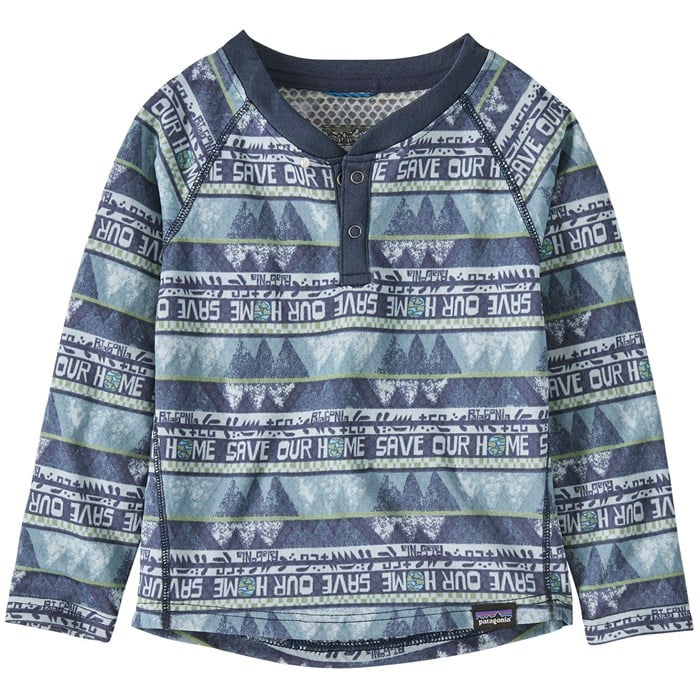 Patagonia - Capilene Midweight Henley - Infants'