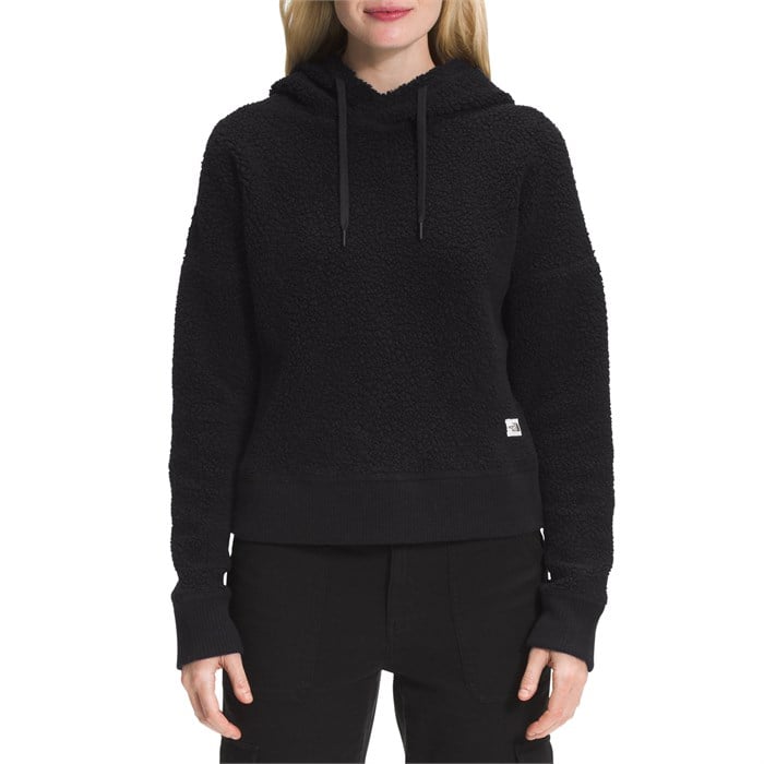 The North Face Ladies Sweater Fleece Jacket- Dark/All