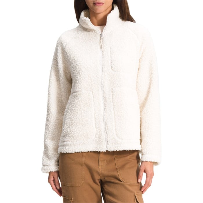 The North Face Ridge Fleece Full Zip, Gardenia White, X-Small : :  Clothing, Shoes & Accessories