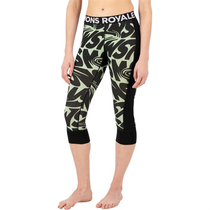 Mons Royale - MONS ROYALE Cascade Merino Flex 200 3/4 Leggings - Women's