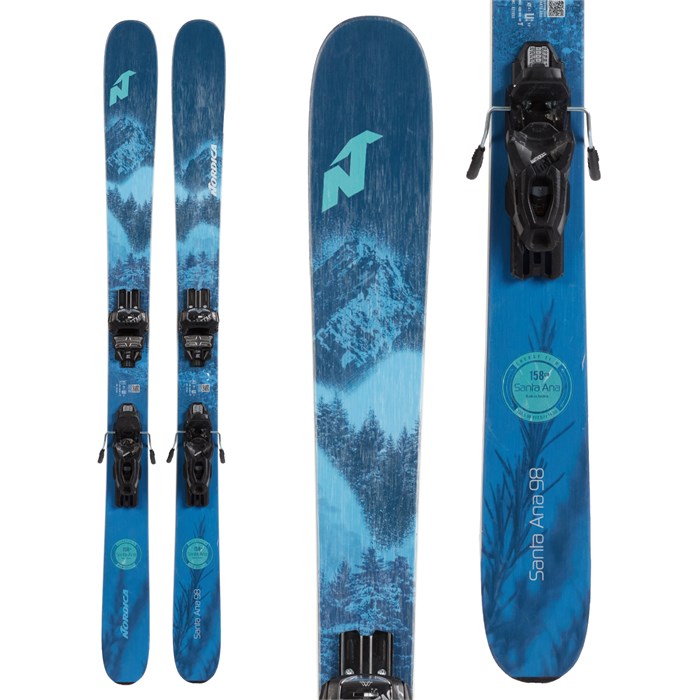 Nordica Santa Ana 98 Skis + Tyrolia Attack 11 GW Demo Bindings Women