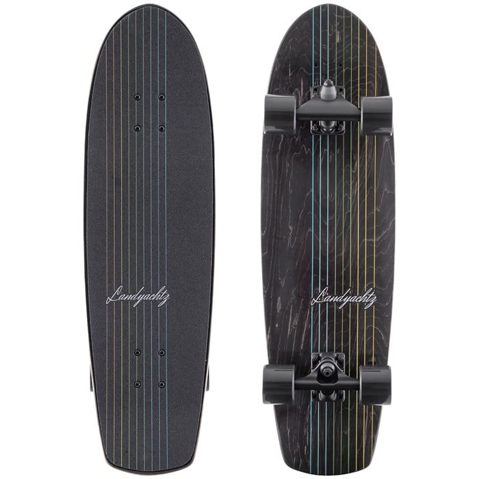 Landyachtz - Butter Black Lines Cruiser Skateboard Complete