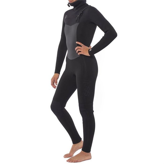 Sisstrevolution - 5/4 7 Seas Hooded Chest Zip Wetsuit - Women's