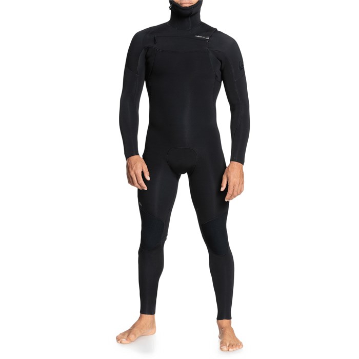 Quiksilver - 4/3 Everyday Sessions Chest Zip Hooded Wetsuit