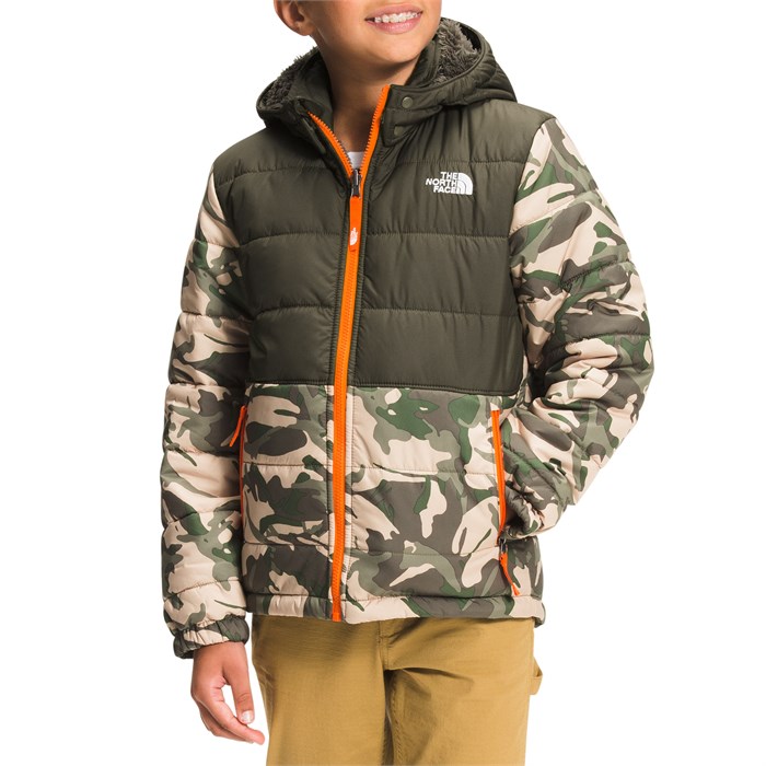 The North Face - Printed Reversible Mount Chimbo Full Zip Hooded Jacket - Boys'