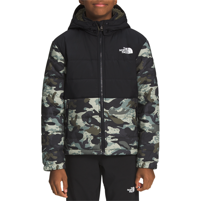 The North Face - Printed Reversible Mount Chimbo Full Zip Hooded Jacket - Boys'