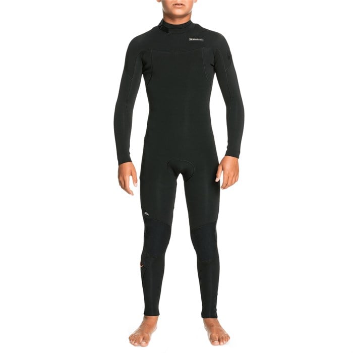 Quiksilver - 4/3 Everyday Sessions Back Zip GBS Wetsuit - Boys'