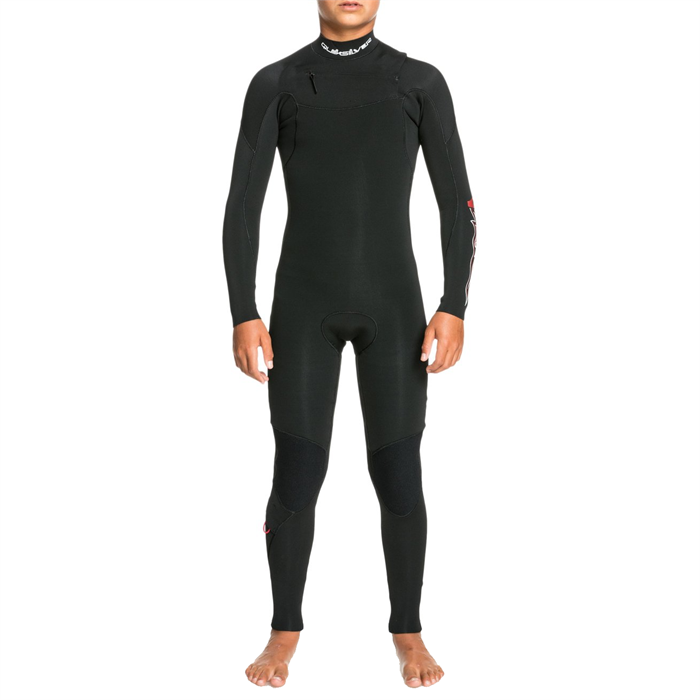 Quiksilver - 3/2 Everyday Sessions Chest Zip GBS Wetsuit - Boys'