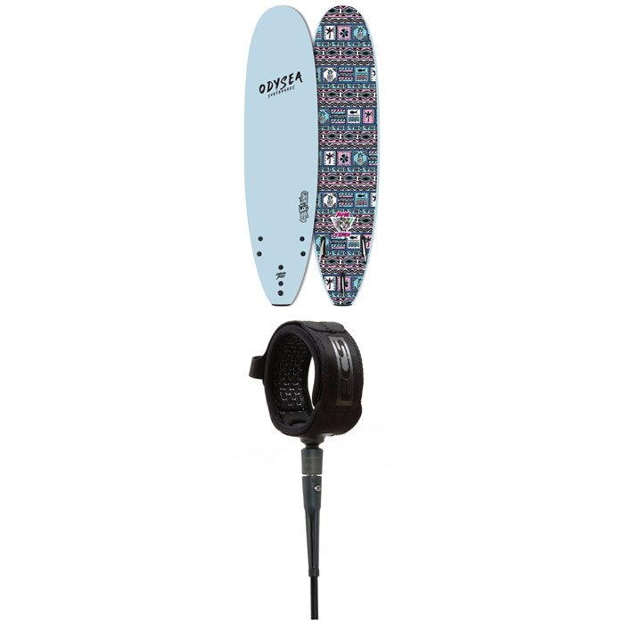 Catch Surf - Odysea 7'0" Log x Jamie O'Brien Surfboard + FCS 7' All Around Essential Leash