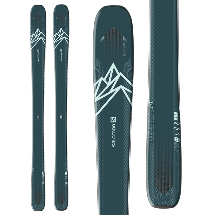 Salomon QST Lux 92 Skis + Warden MNC 11 Demo Bindings Women