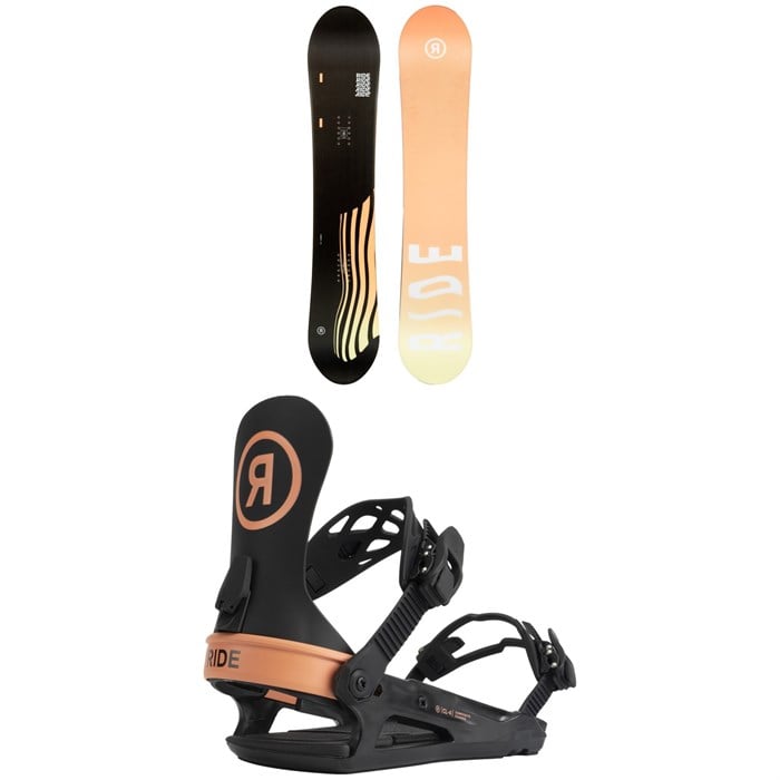 Ride - Compact Snowboard + CL-4 Snowboard Bindings - Women's 2022