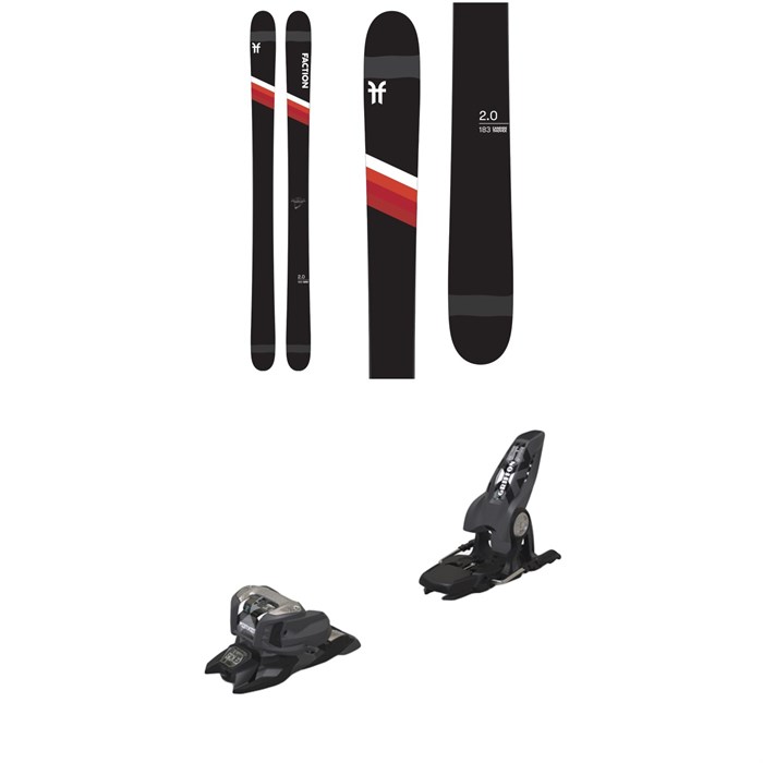 Faction - Candide 2.0 Skis 2021 + Marker Griffon 13 ID Ski Bindings