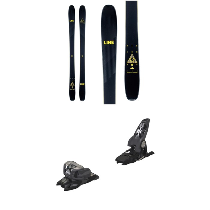 Line Skis - Vision 98 Skis 2021 + Marker Griffon 13 ID Ski Bindings