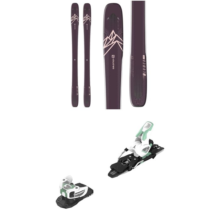 Salomon - QST Lumen 99 Skis - Women's + Atomic Warden MNC 11 Ski Bindings 2021