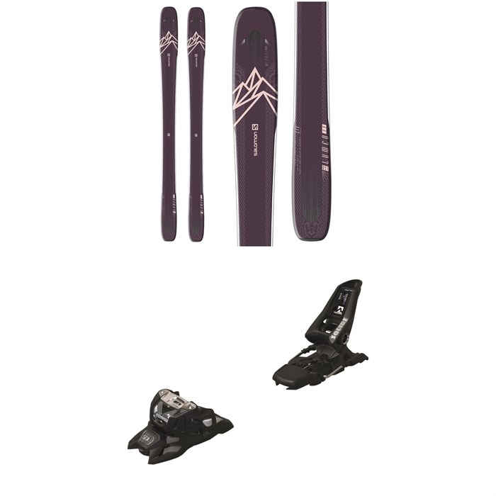 Salomon - QST Lumen 99 Skis - Women's + Marker Squire 11 ID Ski Bindings 2021